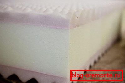 Mousse de polyuréthane élastique sous forme de tapis