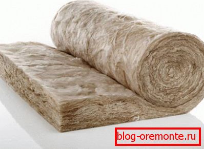 Rouleau de laine de roche