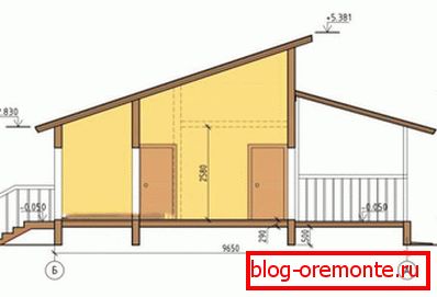 Projet de maison à un étage avec dimensions