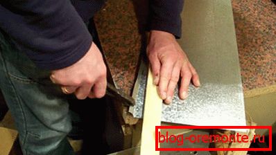 Plier les bords de la pièce