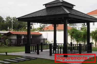 Gazebo de style japonais