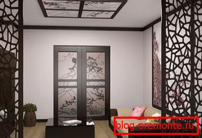 Portes de style japonais