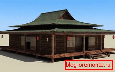 Maison japonaise traditionnelle