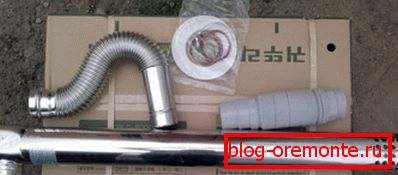 Kit d'assemblage de cheminée coaxiale