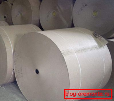Carton de toiture en rouleaux utilisé dans la fabrication