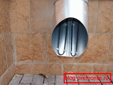 Thermocable installé sur le drainage