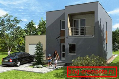 Le projet de maison à ossature plate