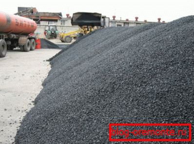 Asphalte prêt au chargement Asphalte prêt au chargement