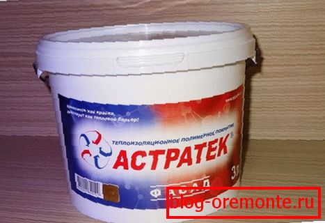 Peinture thermique Astratec