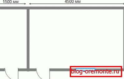Un vestiaire d'un bar 6х3: plan d'une structure Un vestiaire d'un bar 6х3: plan d'une structure