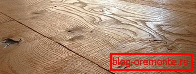 Parquet sur le balcon