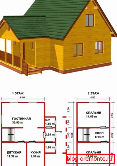 Maison en bois avec plans Maison en bois avec plans