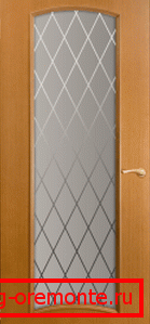 La porte est interroom, avec les toiles vernissées