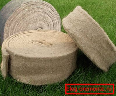 Isolation de jute Isolation de jute