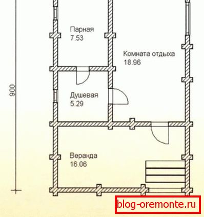 Экологически чистая баня из bois 6х9 м Экологически чистая баня из bois 6х9 м