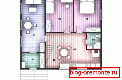 Photo - le projet de la maison d'un bar. Photo - le projet de la maison d'un bar.