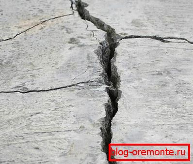 Photo de fissure profonde Photo de fissure profonde
