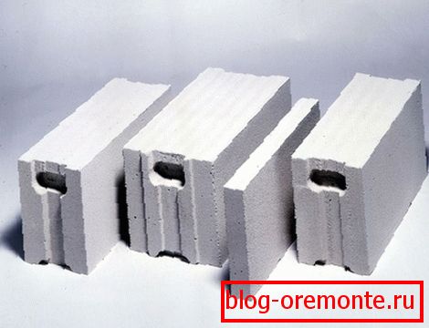 Béton à gaz