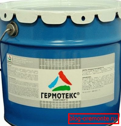 Germotex - mastic pour joints en béton Germotex - mastic pour joints en béton