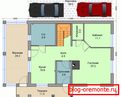 Partie graphique du projet montrant l'emplacement des pièces dans le bâtiment avec leurs dimensions Partie graphique du projet montrant l'emplacement des pièces dans le bâtiment avec leurs dimensions
