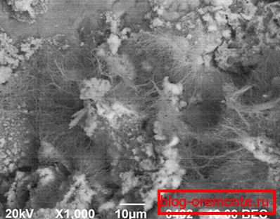 Processus chimique de formation de gaz sous grossissement Processus chimique de formation de gaz sous grossissement