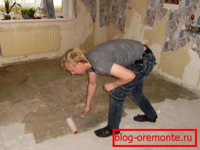 Apprêt béton