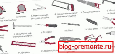 Outils d'installation