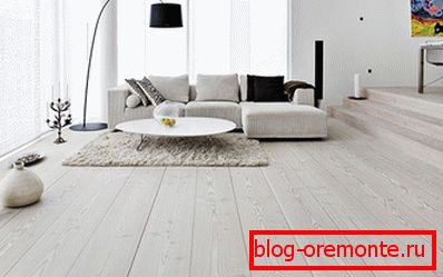 Intérieur en blanc