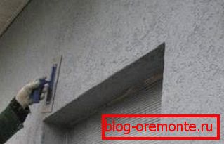 Utilisation de mélanges de plâtre ou de mastic pour la finition de la façade du bâtiment Utilisation de mélanges de plâtre ou de mastic pour la finition de la façade du bâtiment