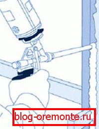 Remplir de mousse comment installer des portes pour vous-même