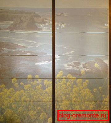 Porte coulissante avec impression photo comment installer des portes coulissantes