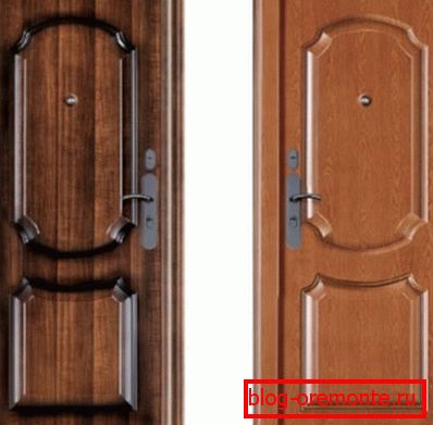 Portes métalliques standard quelles portes sont meilleures que le métal