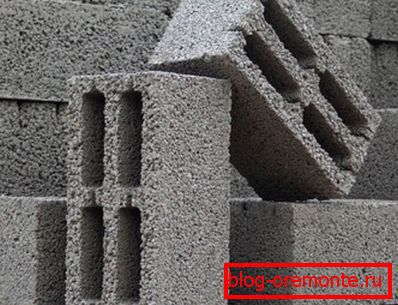 Blocs de granulats légers Blocs de granulats légers