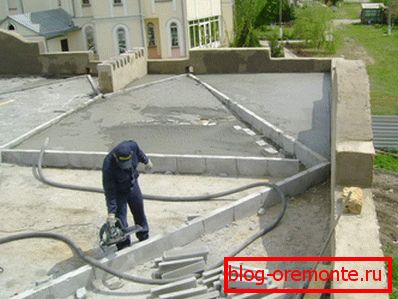 Béton mince