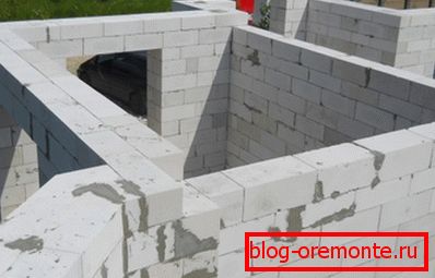 Maçonnerie en béton cellulaire Maçonnerie en béton cellulaire