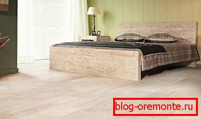 Chambre en stratifié blanc