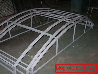 porche de bricolage en polycarbonate
