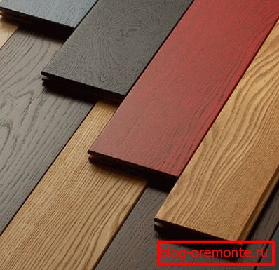 Différentes couleurs