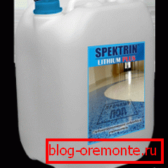 Imprégnation au lithium SPEKTRIN Imprégnation au lithium SPEKTRIN