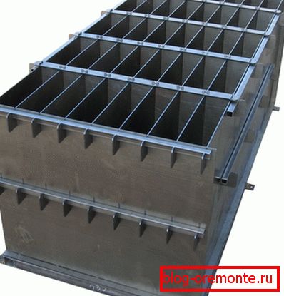Moule en métal pour couler du béton de polystyrène Moule en métal pour couler du béton de polystyrène