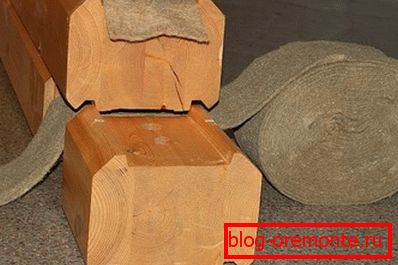 Le chauffage Mezhventsovy pour le bois profilé est le plus acceptable sous forme de ruban Le chauffage Mezhventsovy pour le bois profilé est le plus acceptable sous forme de ruban