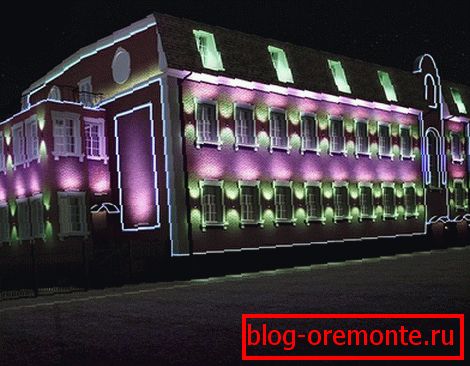 Lumières multicolores
