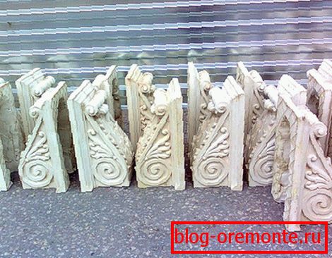 Montage sur stuc en plâtre