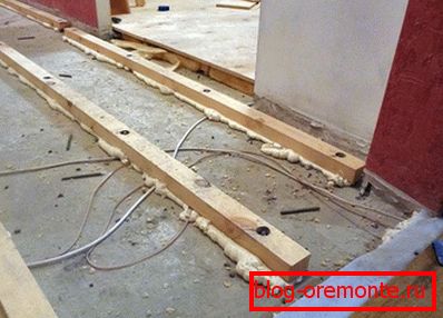 Retard de montage sur chape
