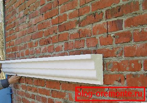 Imitation de stuc de polyfoam