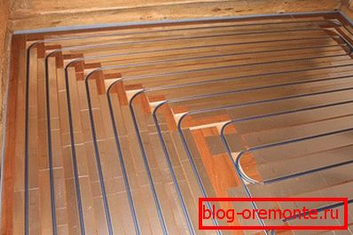 Installation sur un plancher en bois