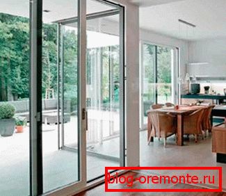 Porte coulissante en verre installation de porte en verre