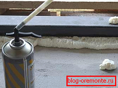 Sur la photo - l'utilisation de la mousse Sur la photo - l'utilisation de la mousse