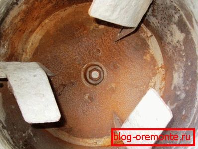 Sur la photo - l'emplacement des pales Sur la photo - l'emplacement des pales