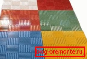 Sur la photo - des couleurs vives transforment littéralement une dalle en béton non ordinaire. Sur la photo - des couleurs vives transforment littéralement une dalle en béton non ordinaire.